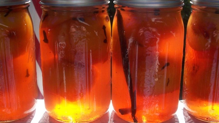 Pickled Peaches