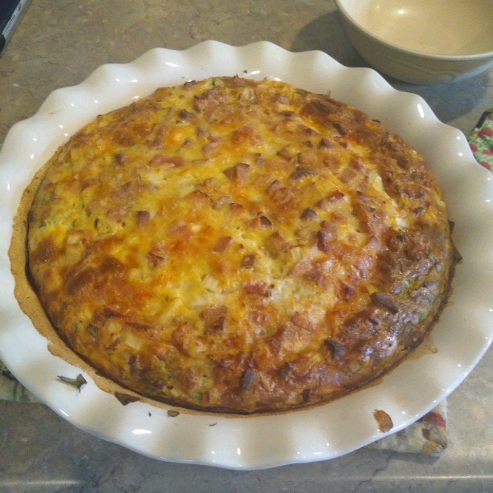 Spinach And Ham Quiche Recipe Allrecipes