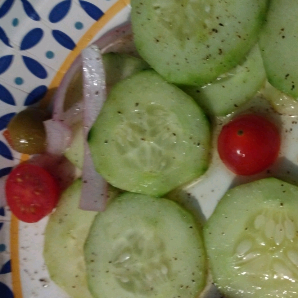 Marinated Cucumber Onion And Tomato Salad Recipe Allrecipes