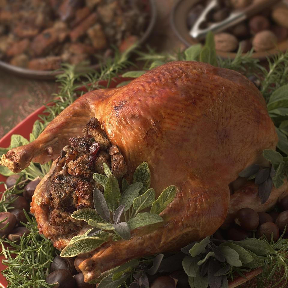 Roast Turkey with Chestnut Stuffing Recipe - EatingWell