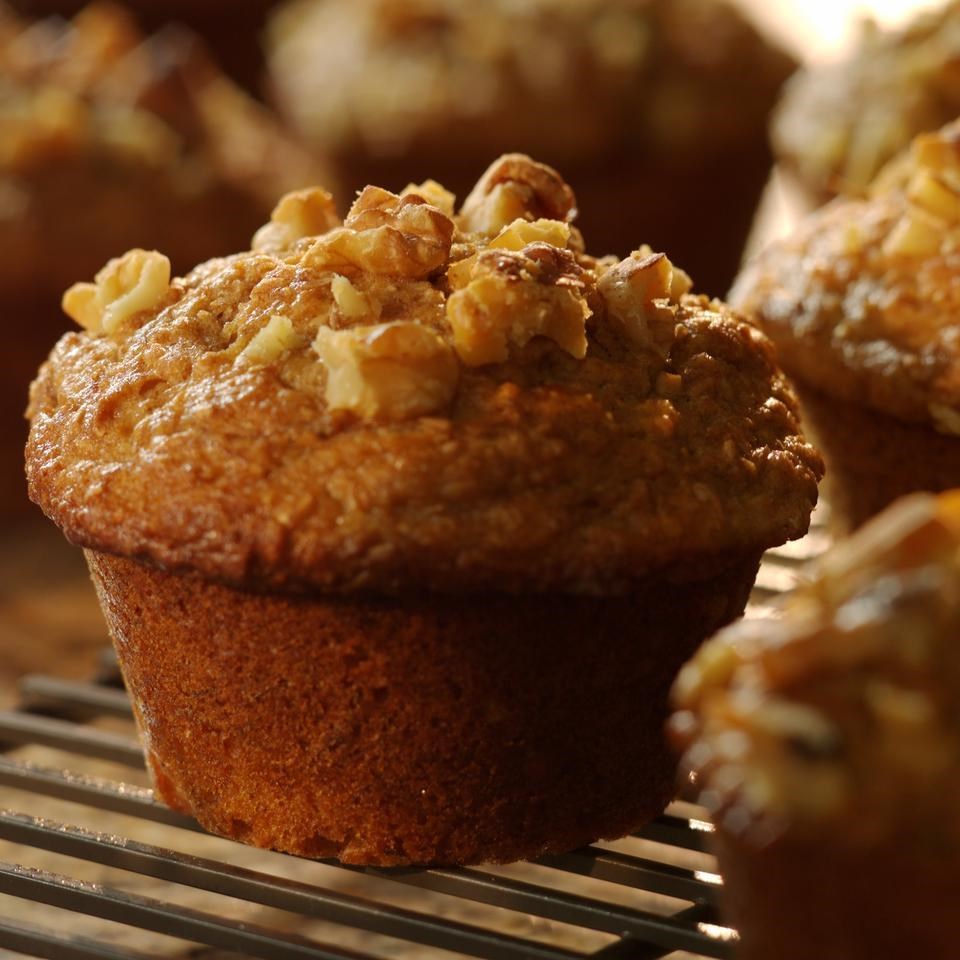 Low Fat Banana Bran Muffin 6