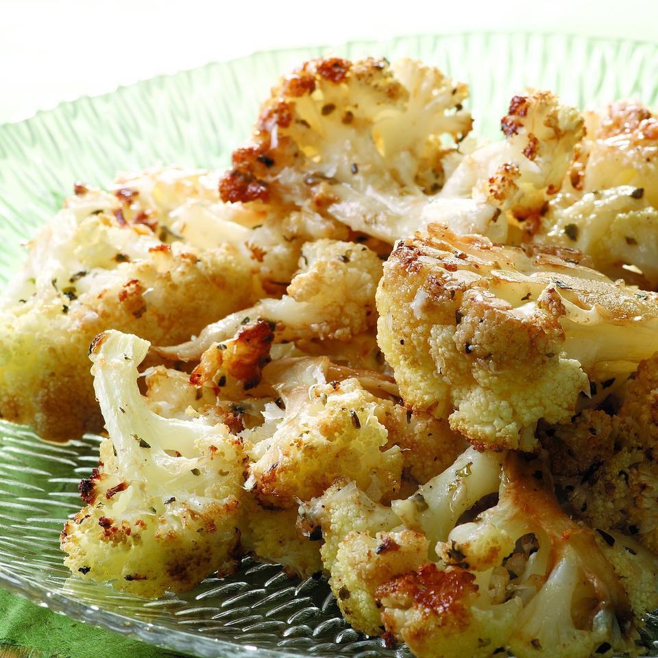 Balsamic amp Parmesan Roasted Cauliflower Recipe EatingWell