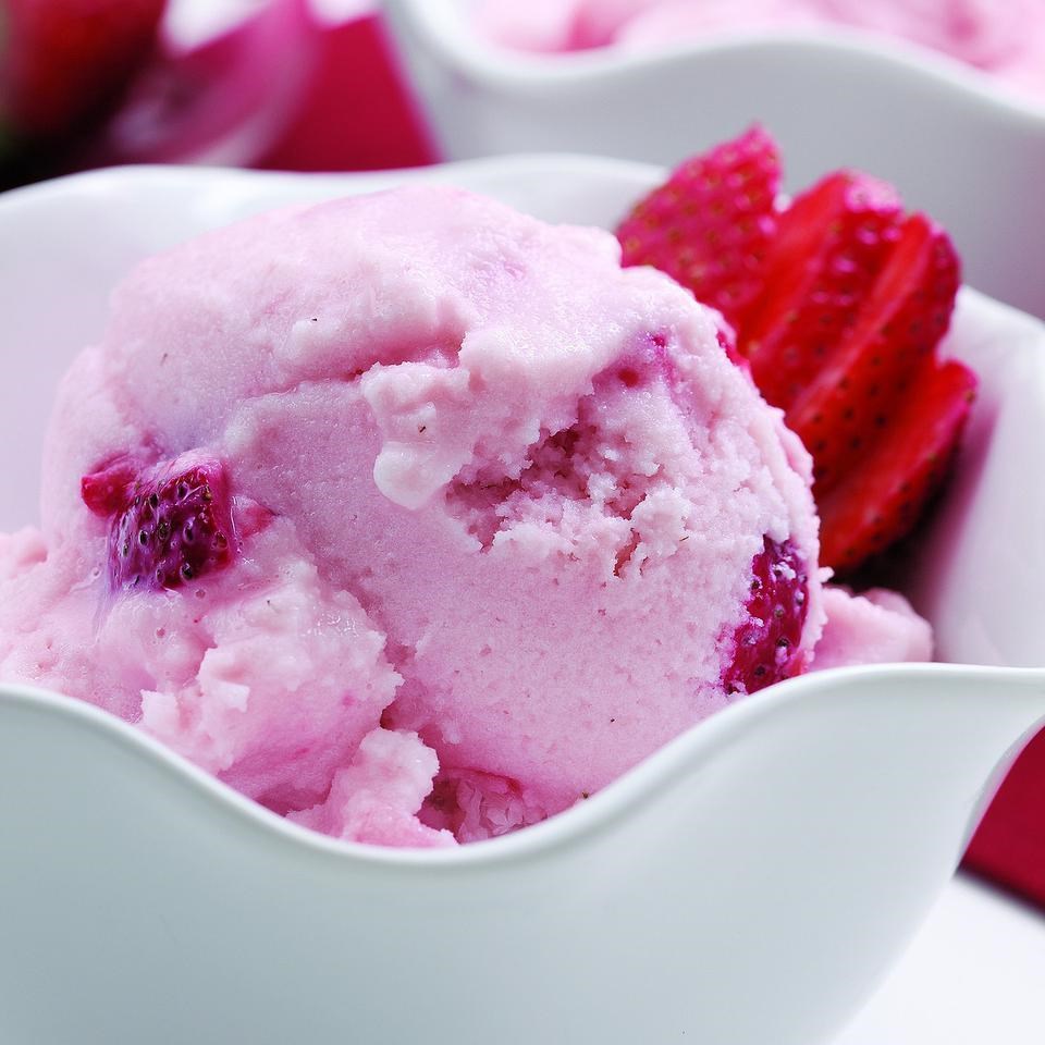 Strawberry Sherbet Recipe - EatingWell