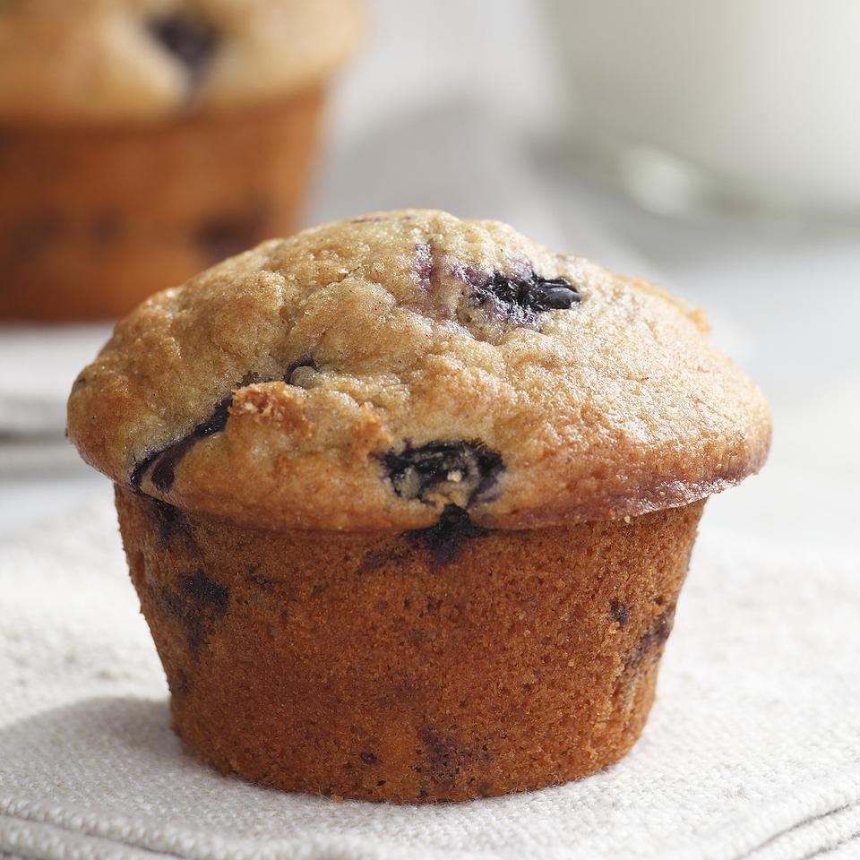 Low Fat Blueberry Banana Muffins 61