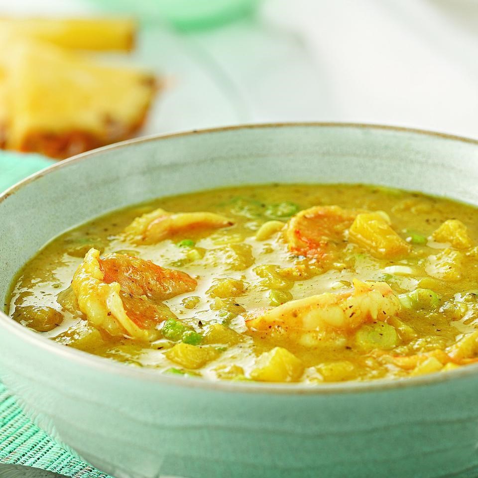 Jamaican Curried Shrimp Mango Soup Recipe Eatingwell