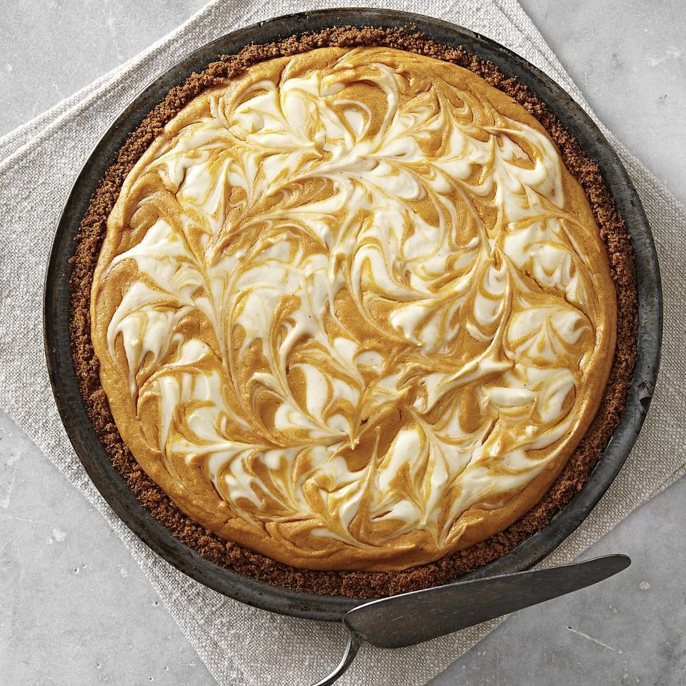 Sweet Potato Pie with Cream Cheese Swirl | Sweet Potato Pie Recipes You Can Bake with Pride​