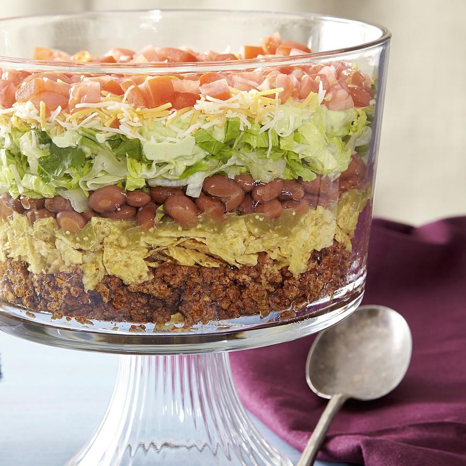 8-Layer Taco Salad Recipe - EatingWell.com