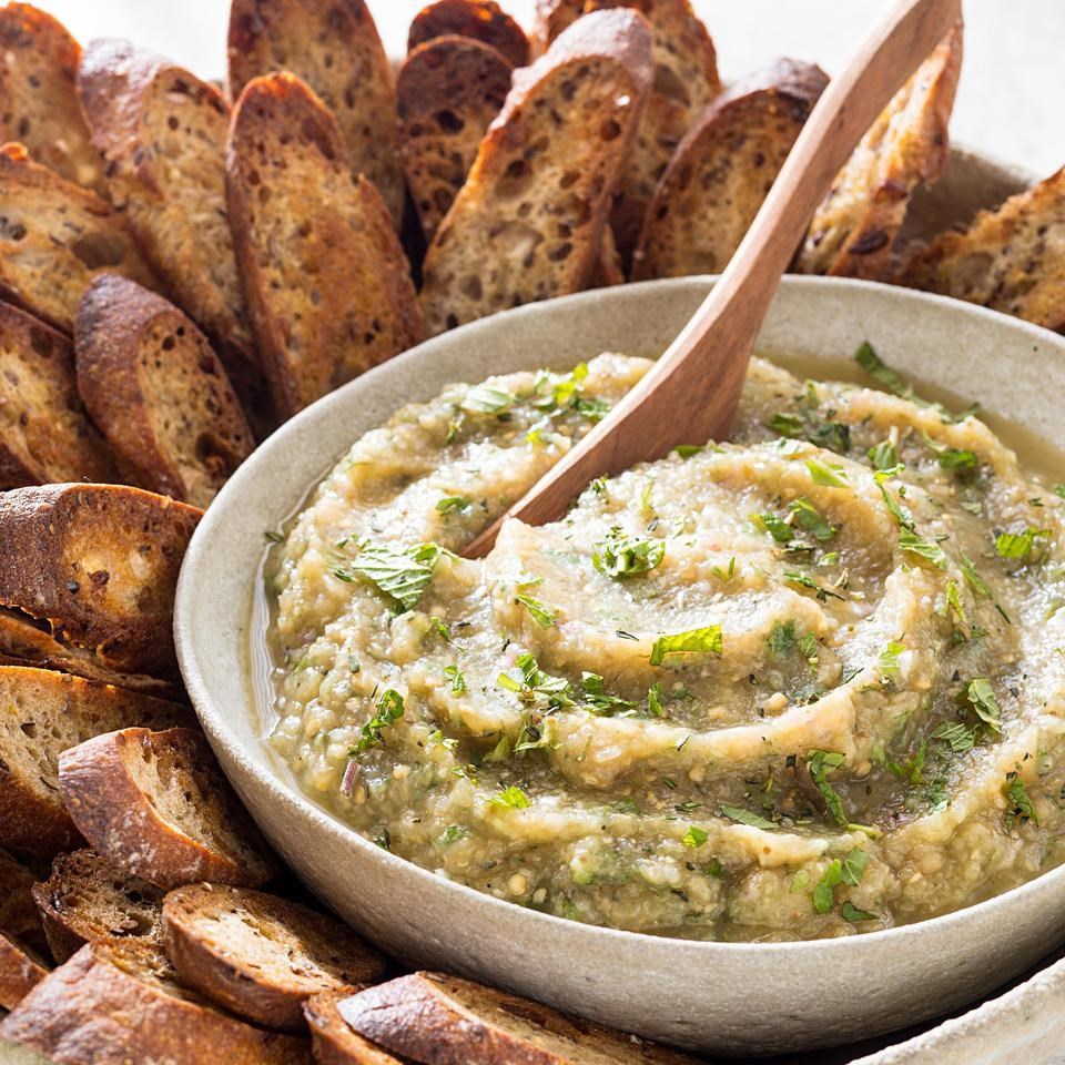 Grilled Eggplant Dip Recipe EatingWell