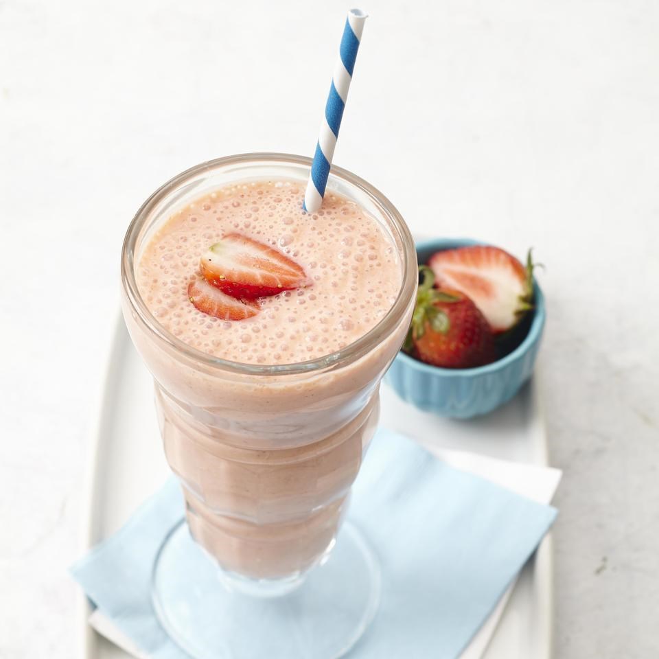 Strawberry Banana Protein Smoothie Recipe Eatingwell