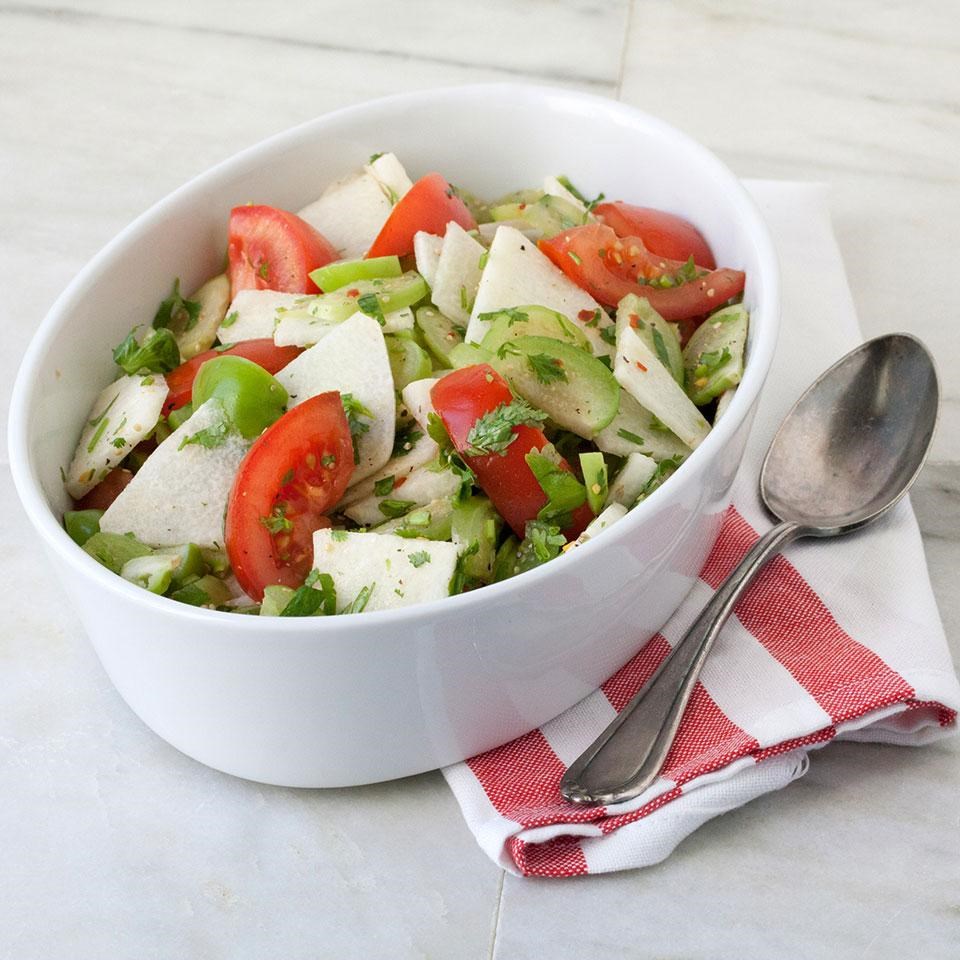 Fresh Tomatillo Salad Recipe - EatingWell