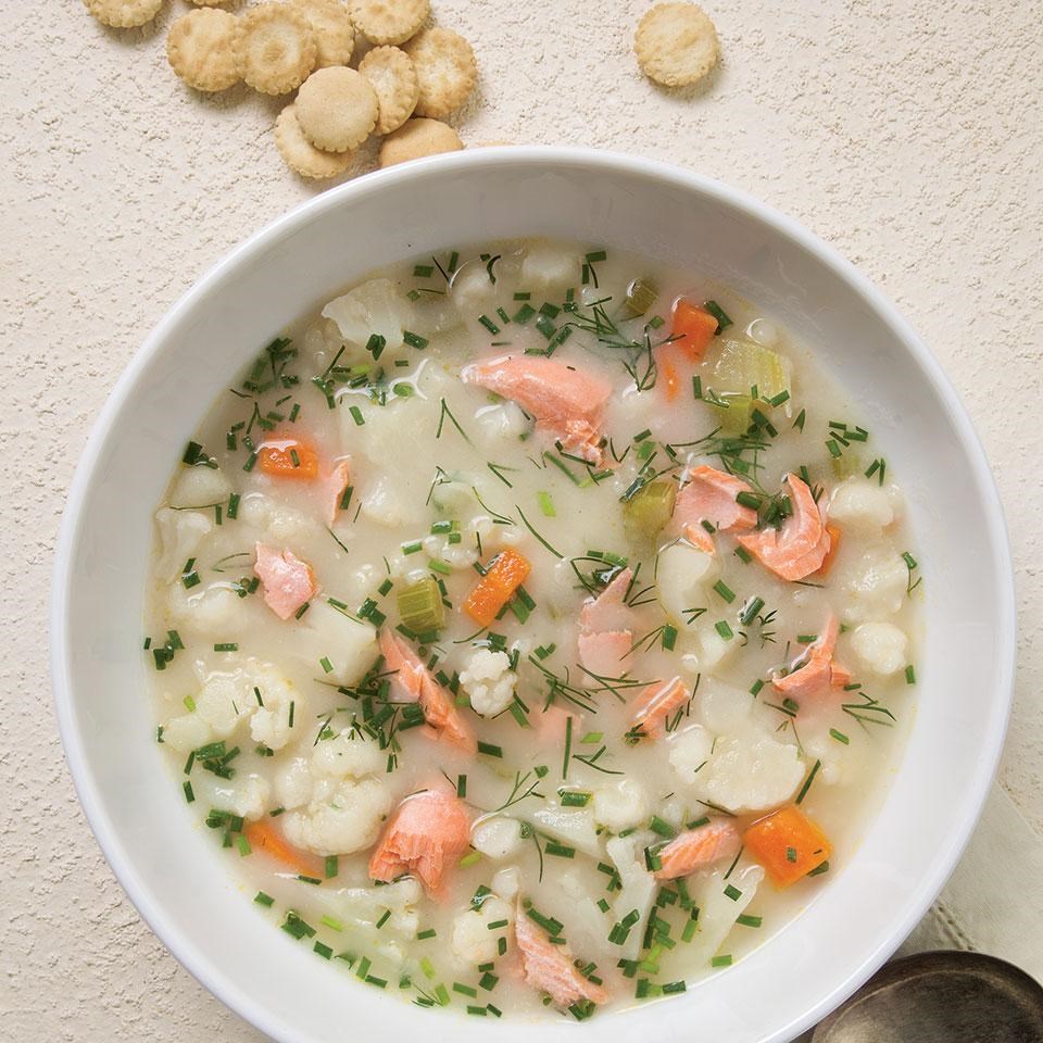 Salmon Chowder Recipe - EatingWell