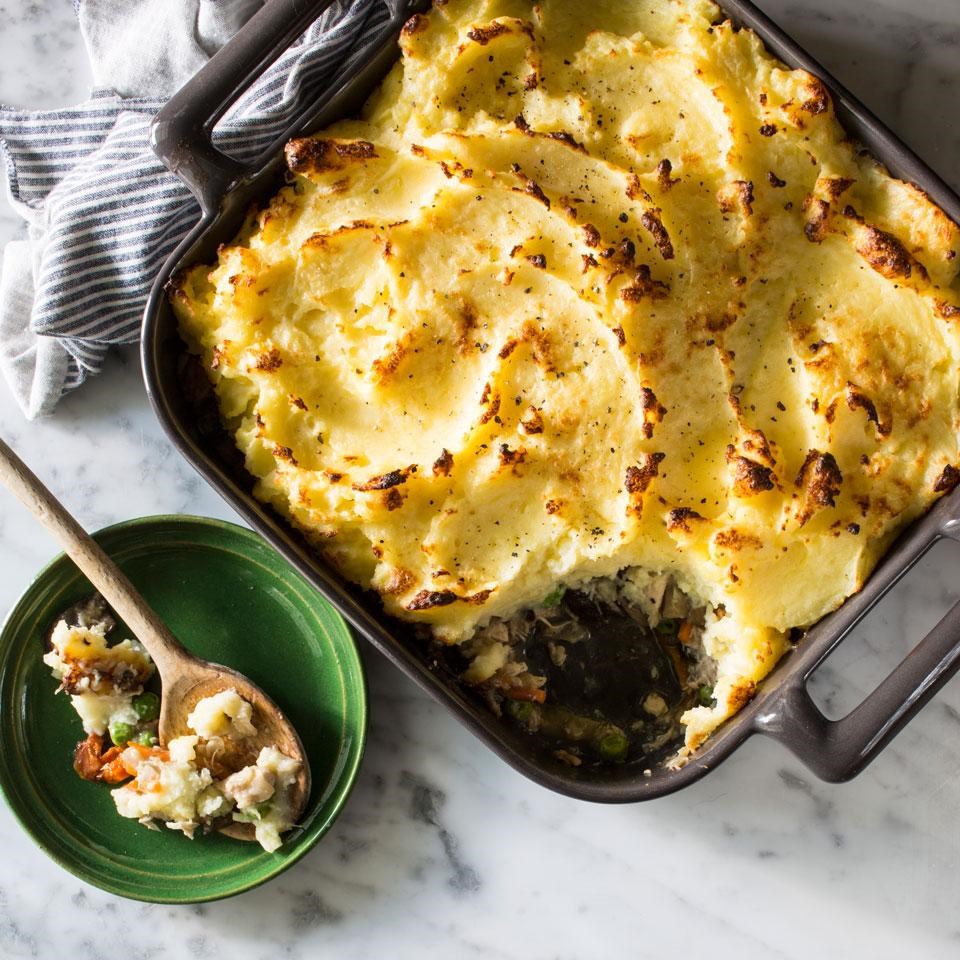 Chicken Mushroom Shepherd S Pie Recipe Eatingwell