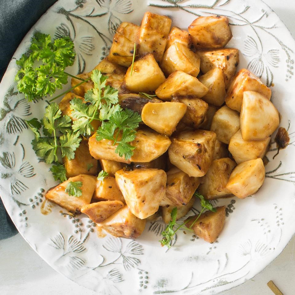 Roasted Turnips with CitrusMiso Butter Recipe EatingWell