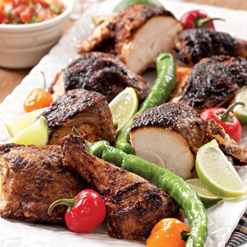 Butterflied Grilled Chicken with a Chile-Lime Rub Recipe - EatingWell