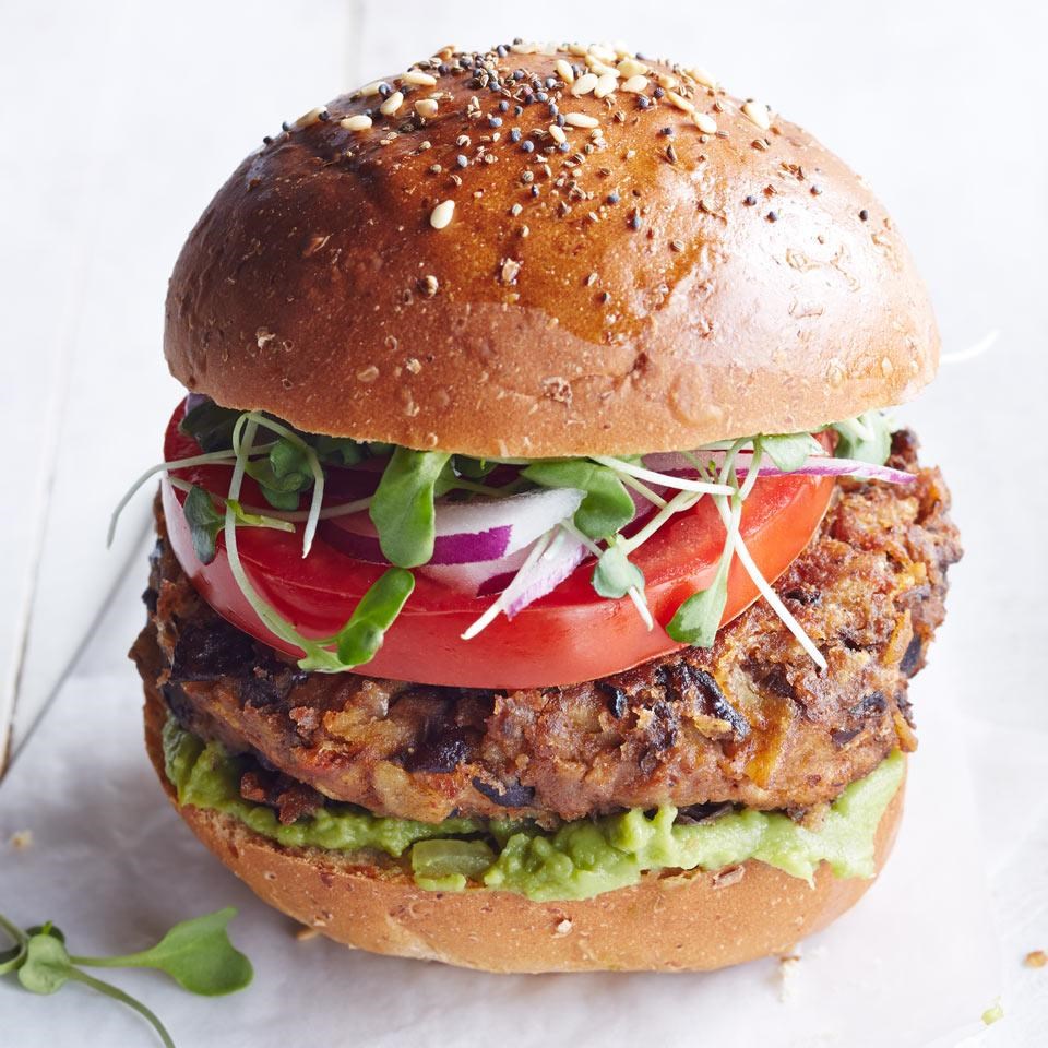 Salsa-Black Bean Burgers