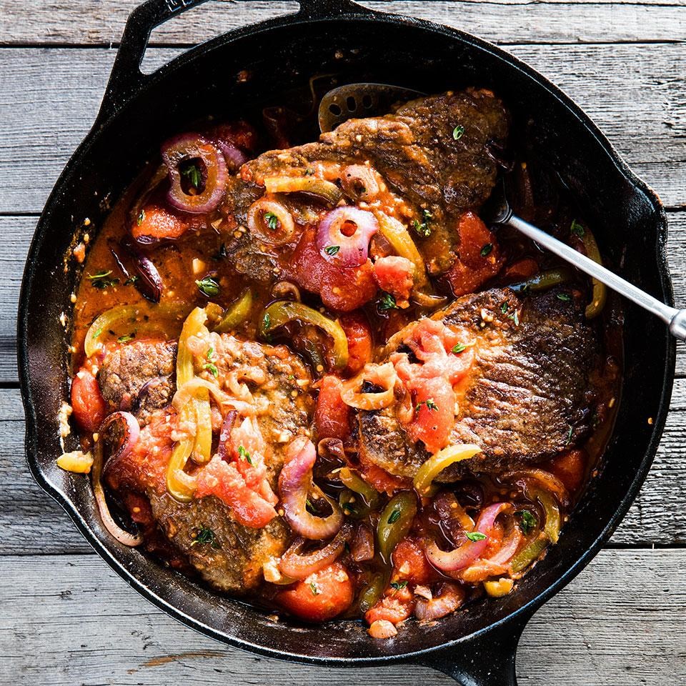 Skillet Swiss Steak Recipe - EatingWell