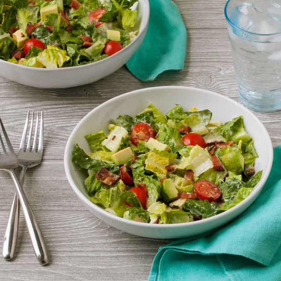 Blt Chopped Salad With Avocado Recipe Eatingwell