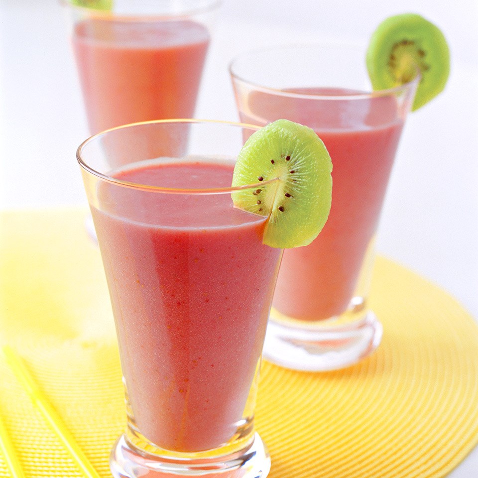 strawberry banana smoothie