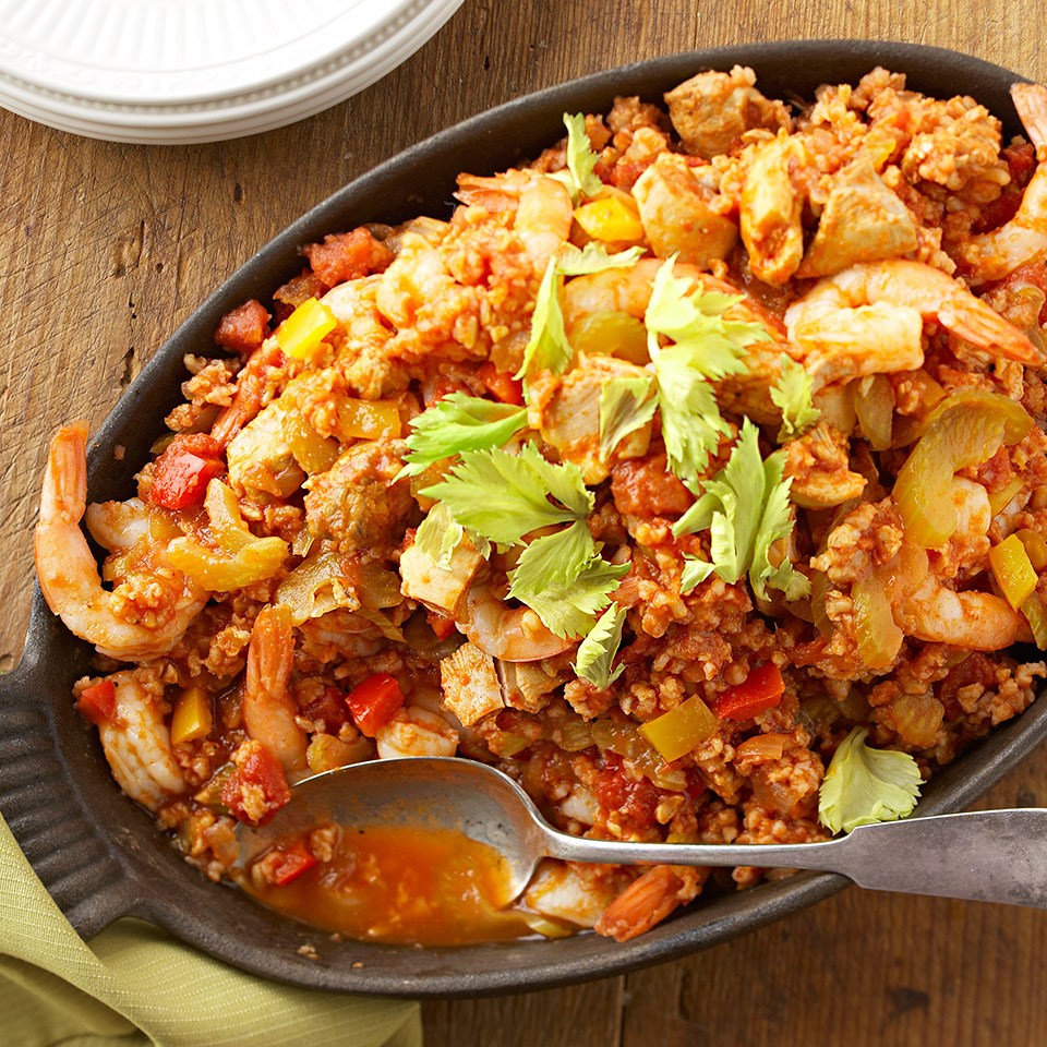 Chicken And Shrimp Jambalaya Recipe Eatingwell 6438