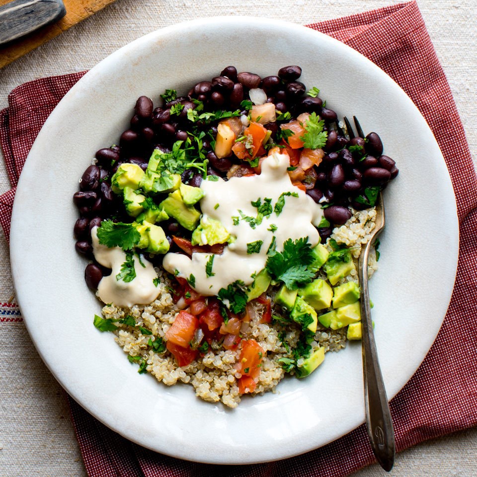 Black BeanQuinoa Buddha Bowl Recipe EatingWell