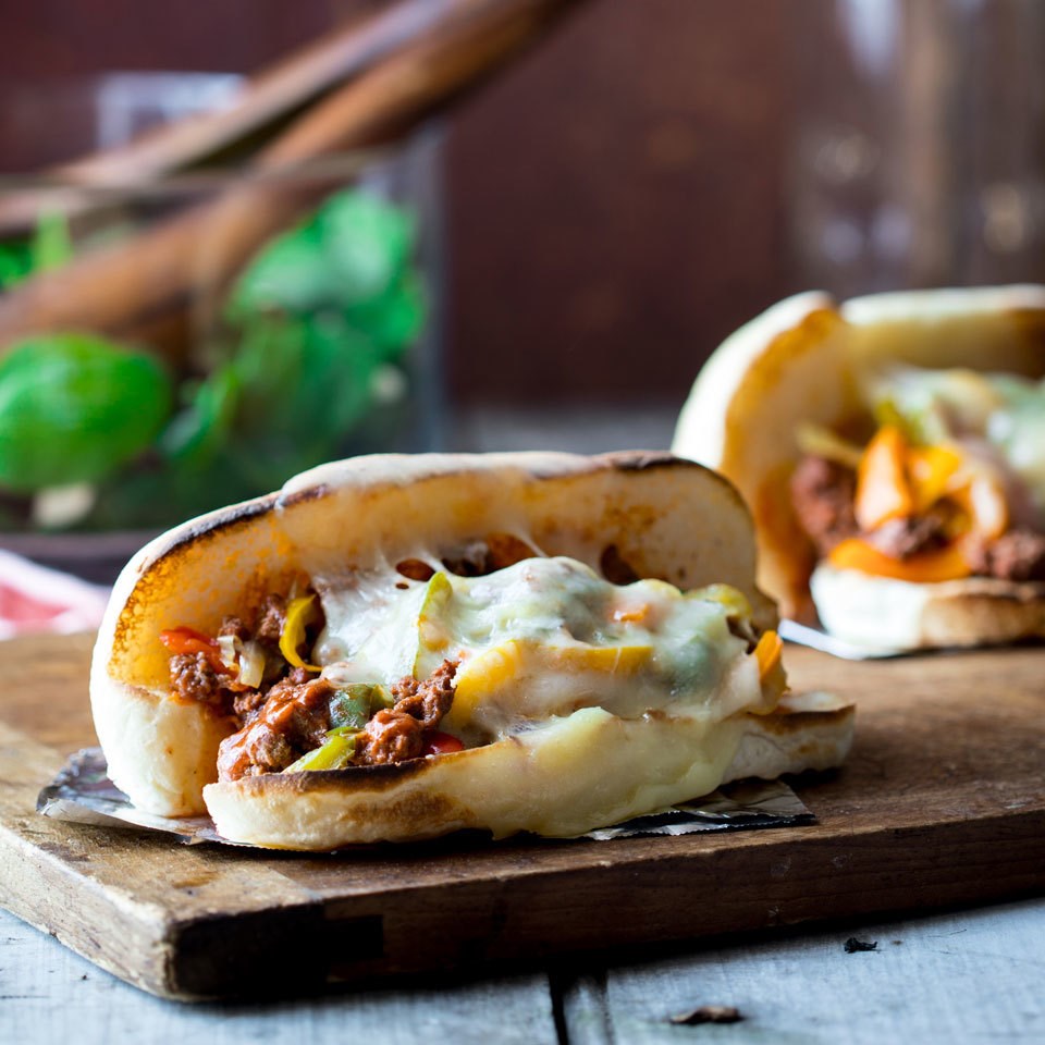 Philly Cheese Steak Sloppy Joes Recipe - EatingWell