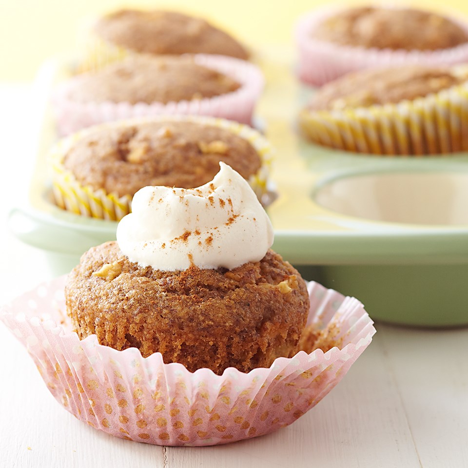 Apple-Spice Cupcakes Recipe - EatingWell