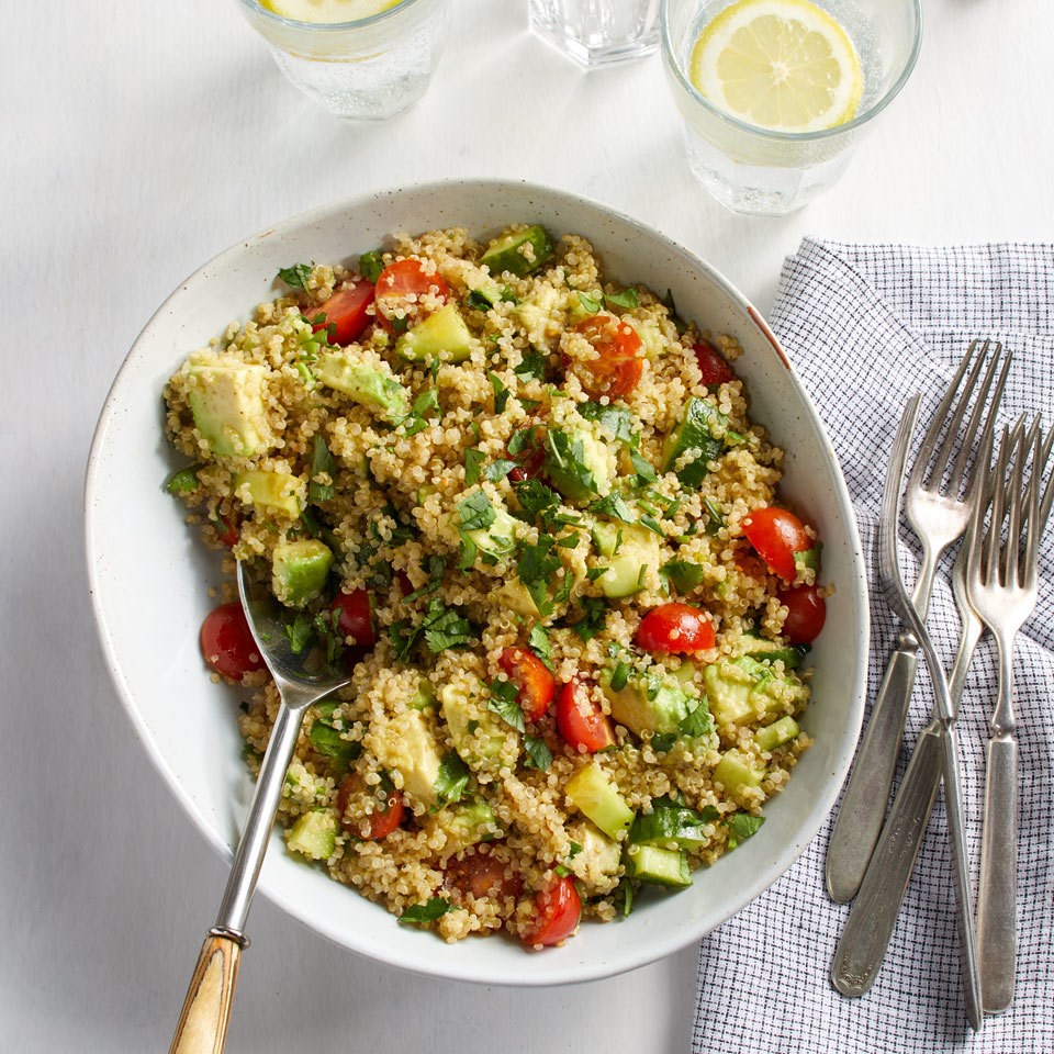 Quinoa Avocado Salad Recipe - EatingWell