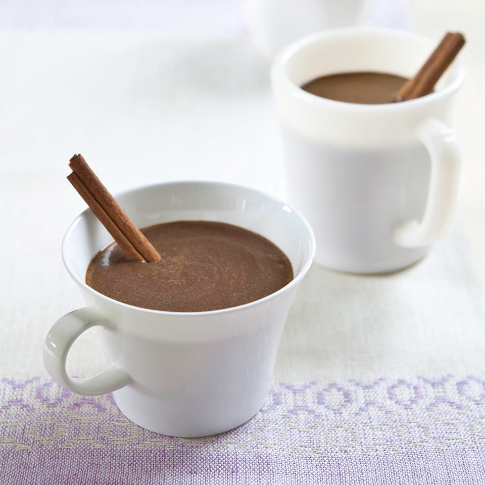 Image result for Cinnamon-Spiced Hot Chocolate