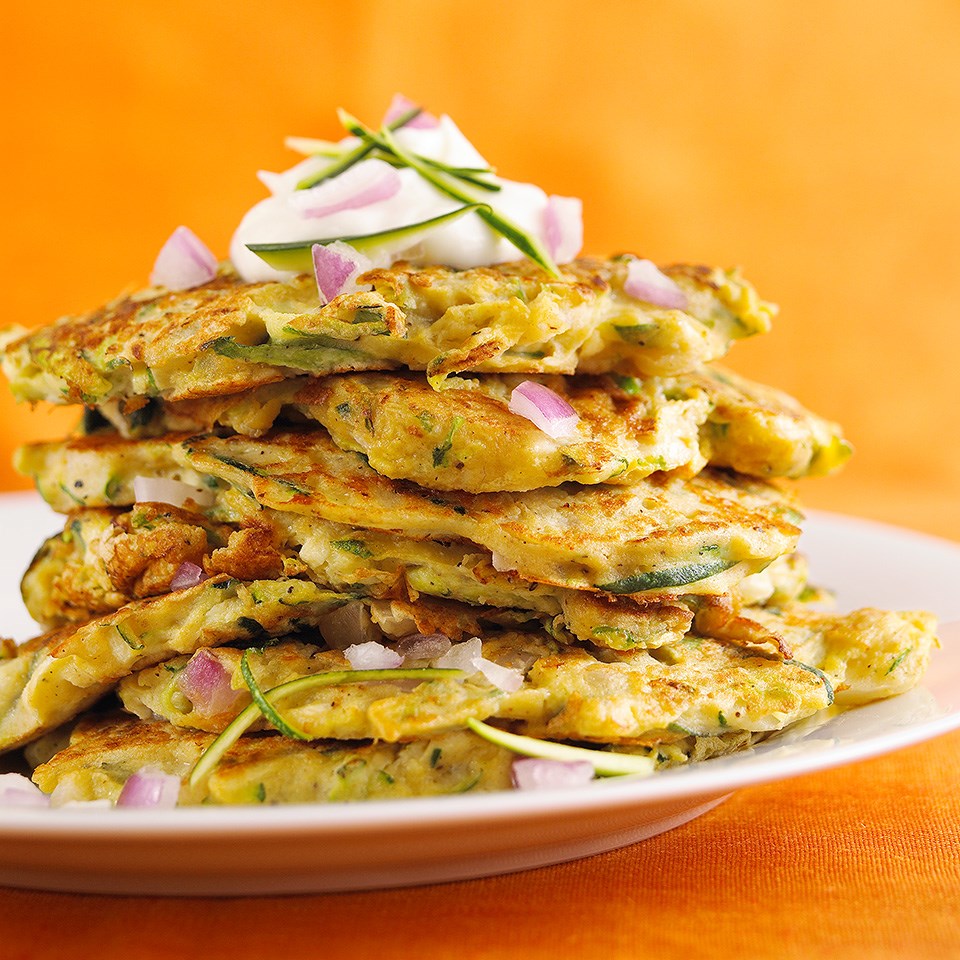 zucchini-pancakes-recipe-eatingwell