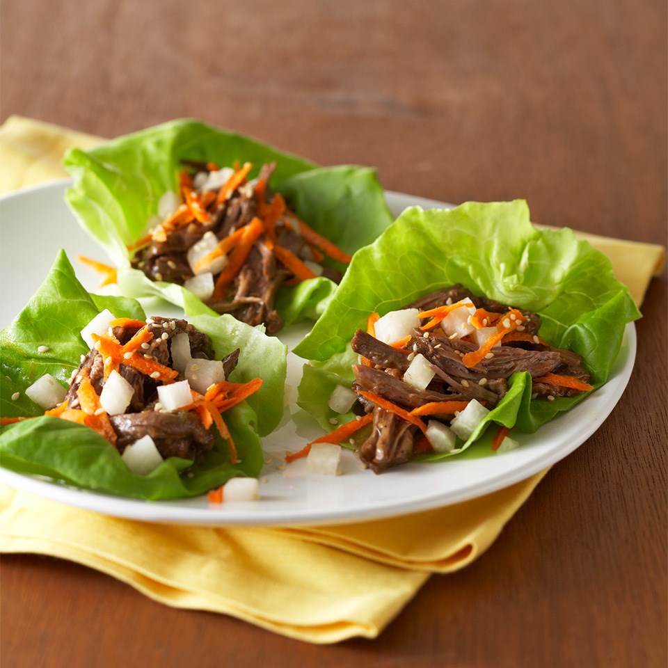 Asian Lettuce Wraps Recipe Eatingwell