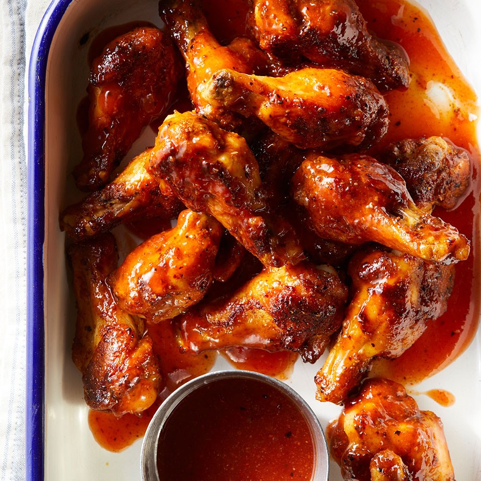 Honey Glazed Cajun Chicken Wings Recipe - EatingWell