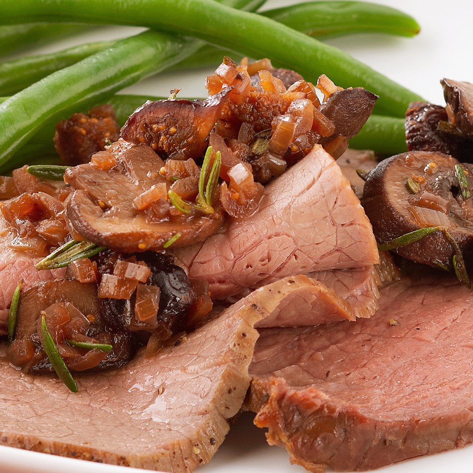 Roast Beef With Mushroom Sauce Recipe