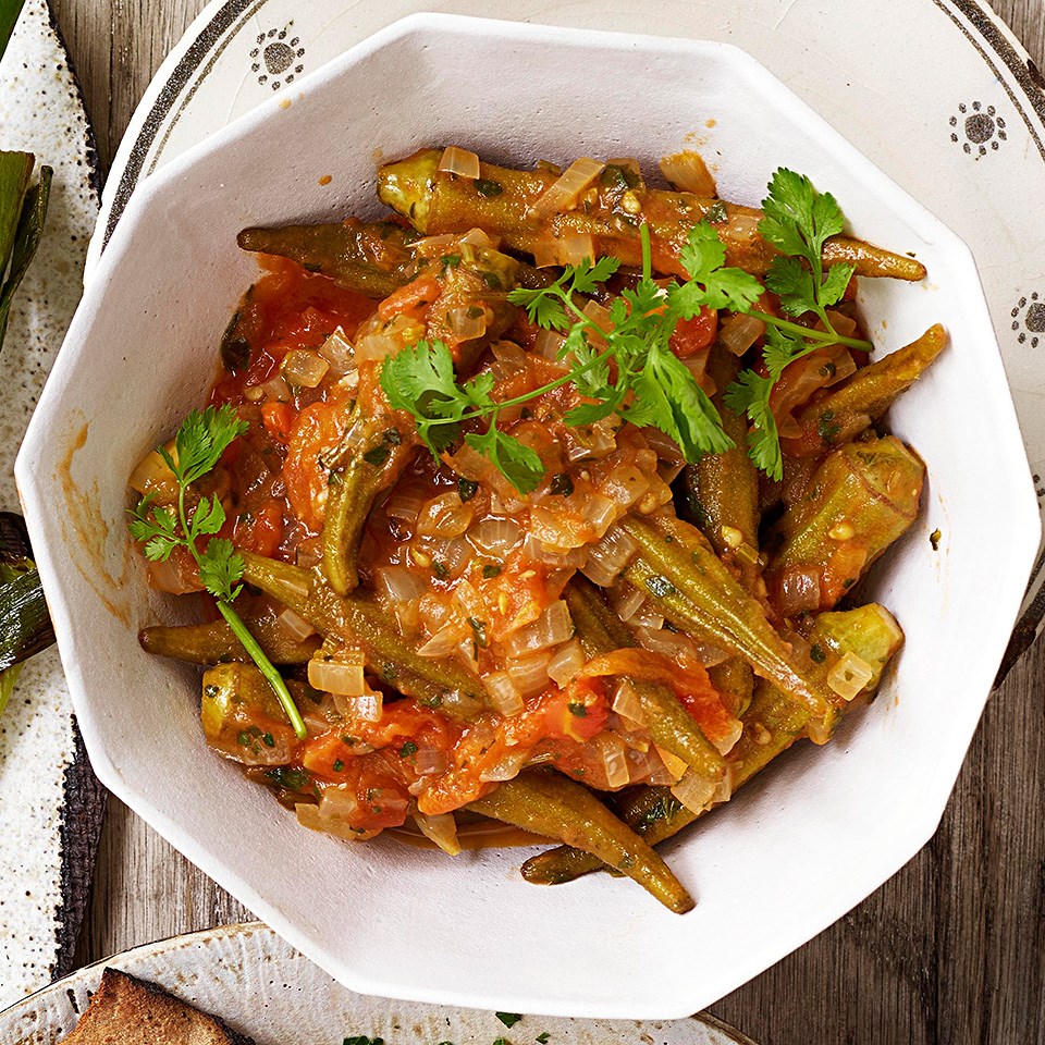 stewed okra