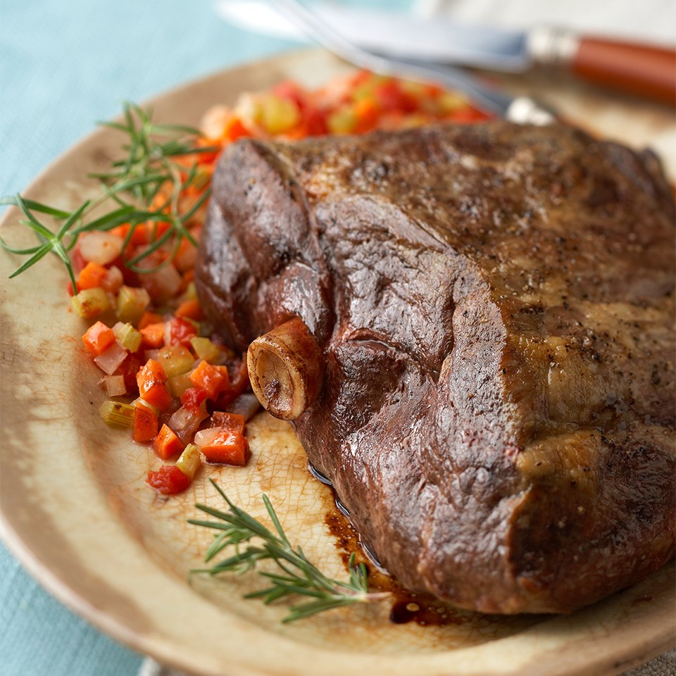 Rosemary Roast Leg of Lamb Recipe - EatingWell