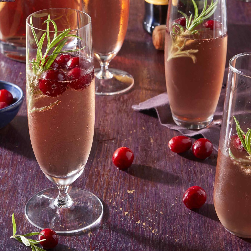 Cranberry-Prosecco Cocktail Recipe - EatingWell
