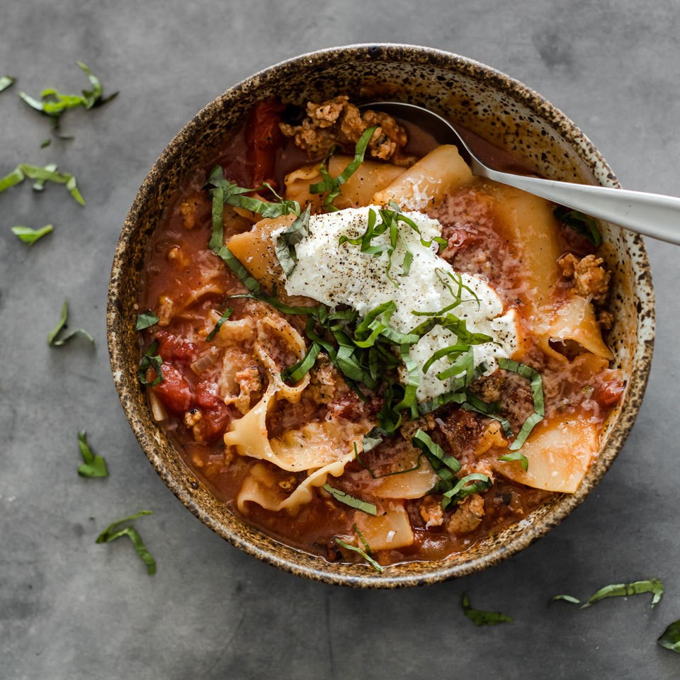 Instant Pot Lasagna Soup Recipe - EatingWell