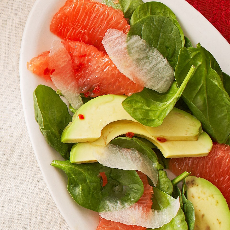 Avocado-Grapefruit Salad with Jicama Recipe - EatingWell