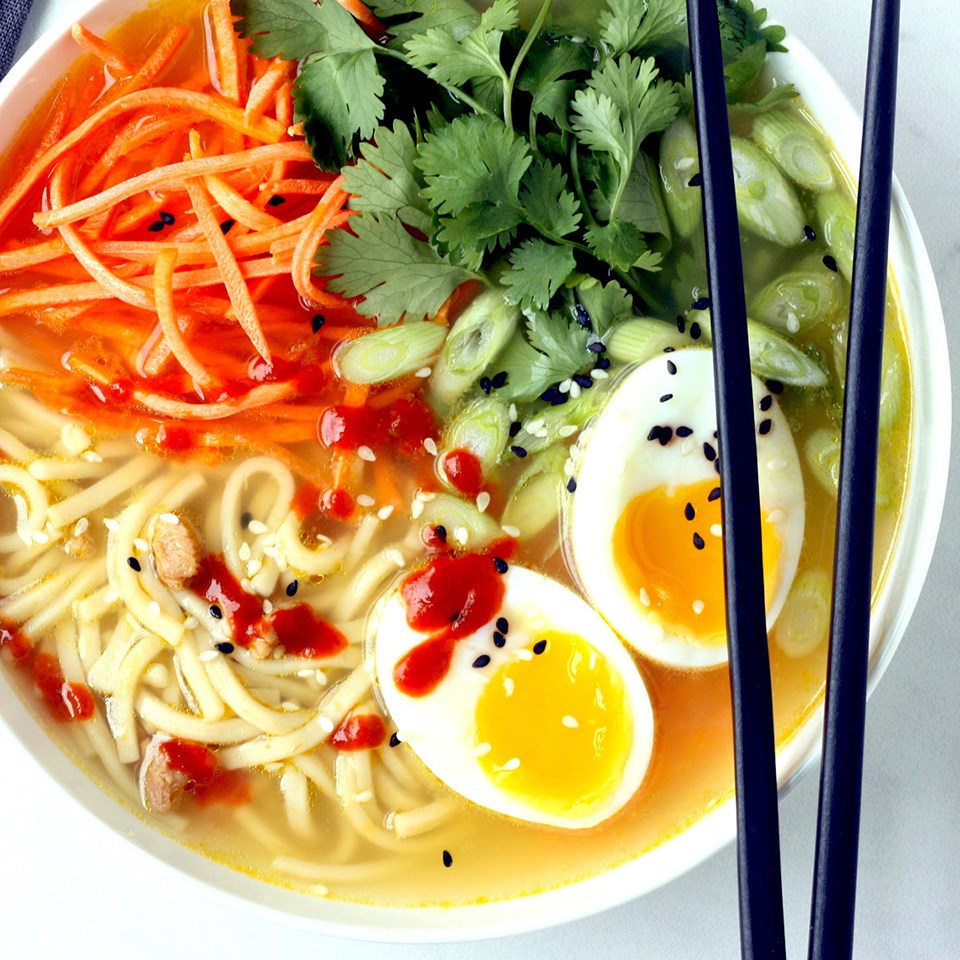 Homemade Chicken Ramen Noodle Bowls Recipe EatingWell