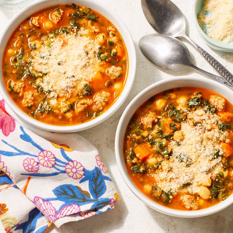 Hearty Chickpea And Spinach Stew Recipe Eatingwell