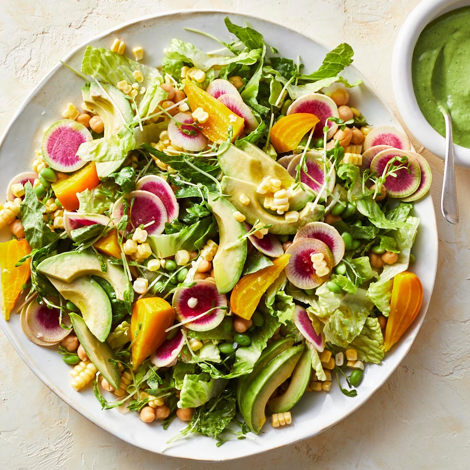Big Beautiful Summer Salad Recipe - EatingWell