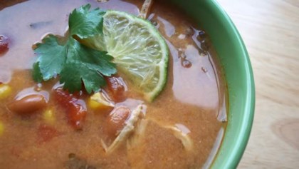 Slow-Cooker Chicken Tortilla Soup