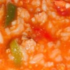 recipe image, spicy stuffed pepper soup, soup recipe