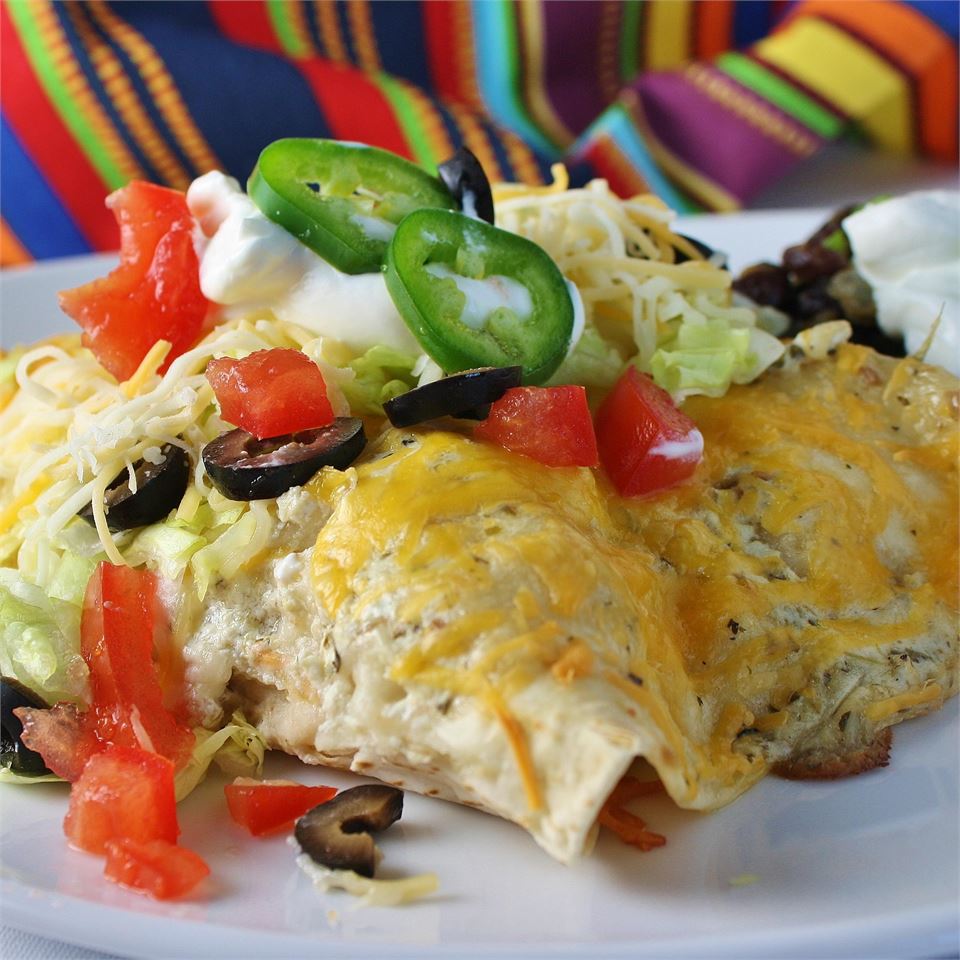 Creamy Chicken Enchiladas Verde Recipe | Allrecipes