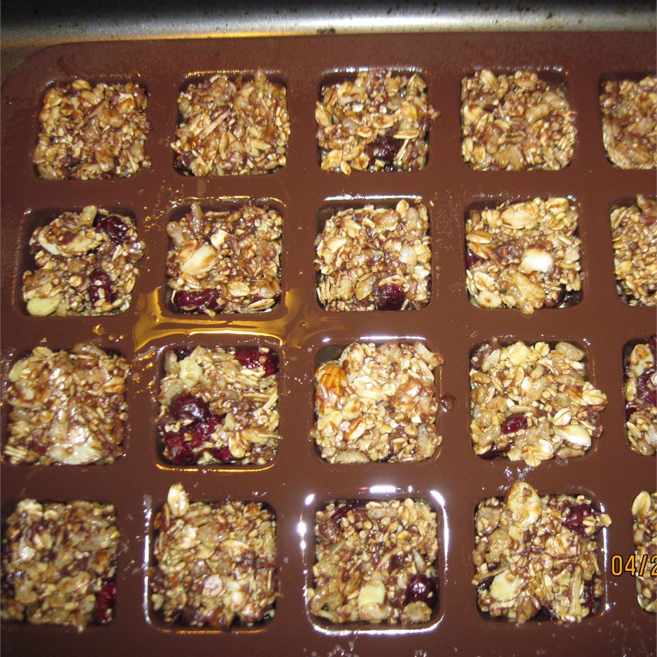 Chewy No Bake Granola Bars Recipe