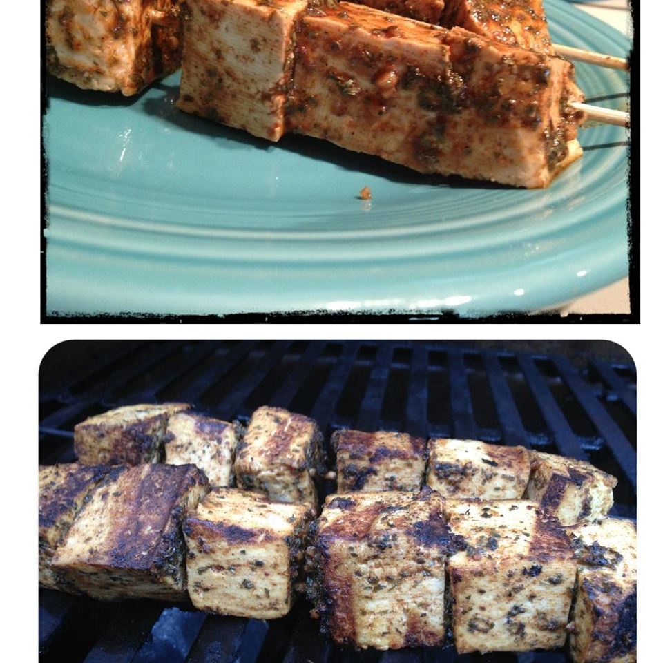 Cilantro Lime Grilled Tofu Recipe