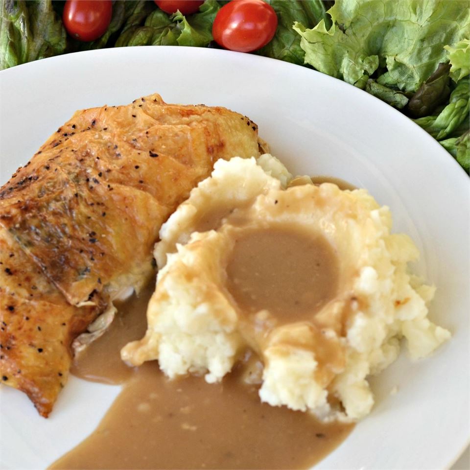 Roast Chicken Pan Gravy Recipe Allrecipes 