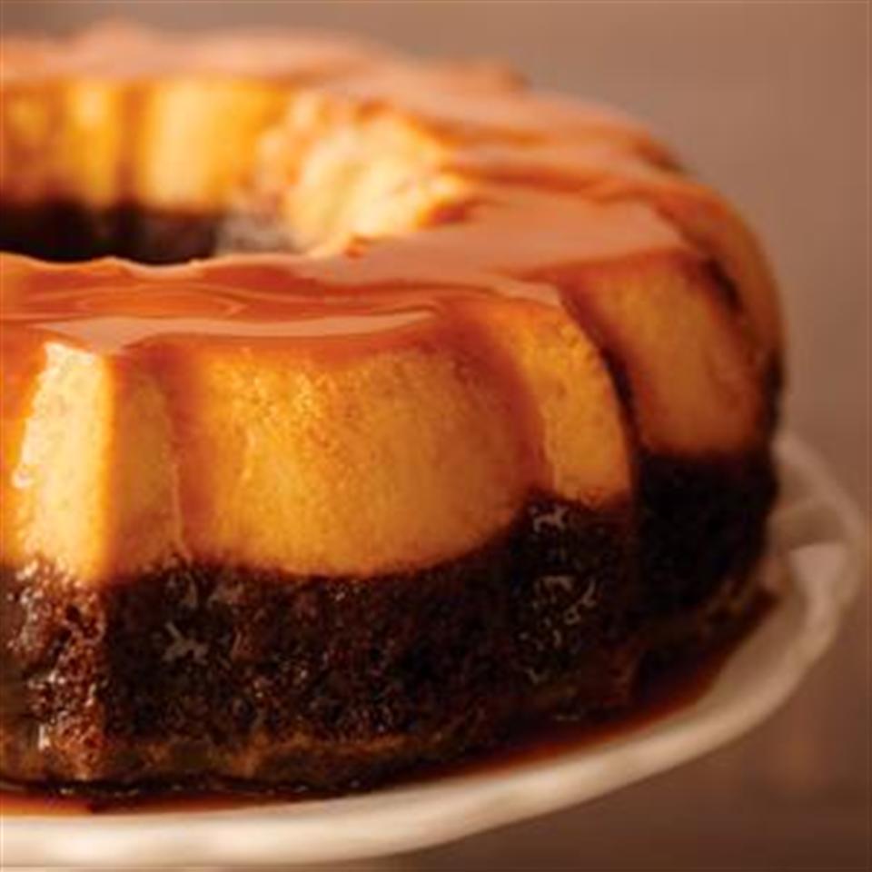 Chocolate Flan Cake_image