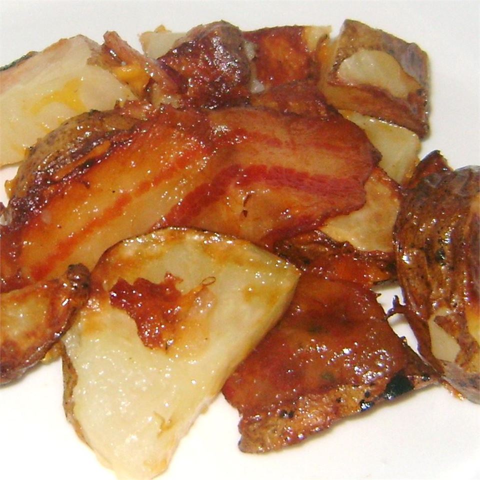 Grilled Cheese and Bacon Potatoes image