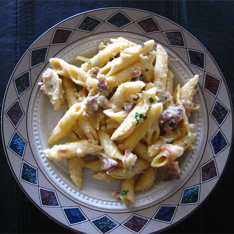 Pasta Carbonara with Chicken_image