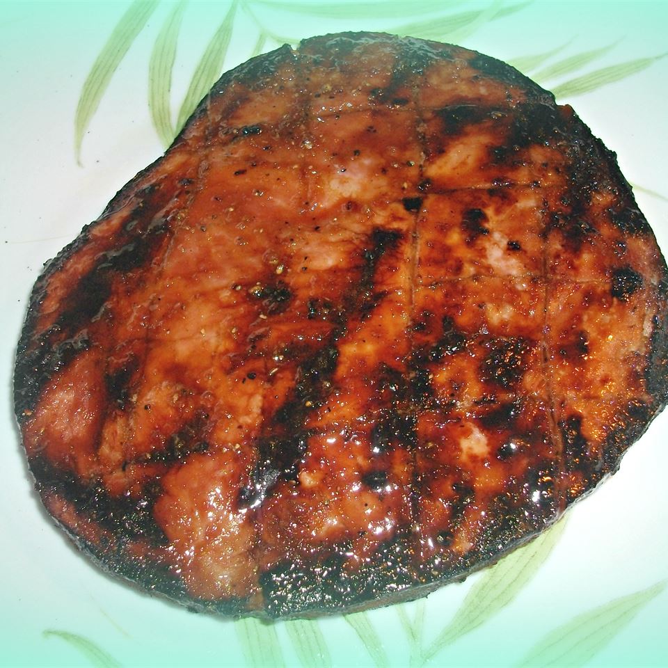 Doreen's Ham Slices on the Grill Recipe | Allrecipes
